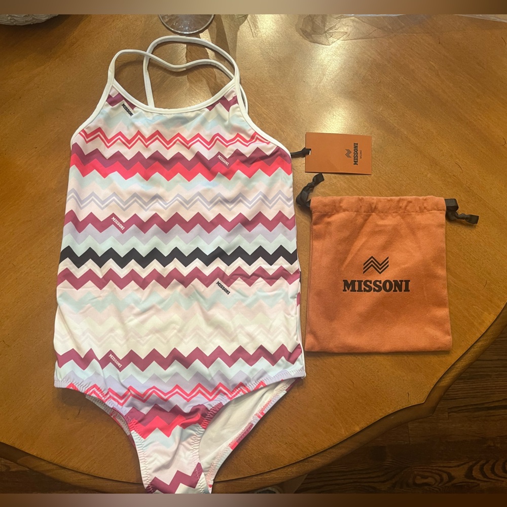 Girls size 12 Missoni swimsuit